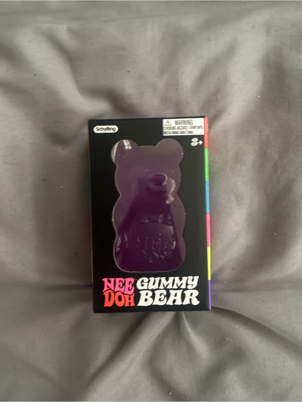 Nee Doh Gummy Bear Kids Toy - Purple